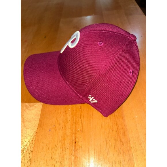 NWOT Philadelphia Phillies 47 Brand Maroon Baseball Cap - Picture 2 of 4